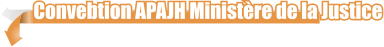 Convebtion APAJH Ministère de la Justice